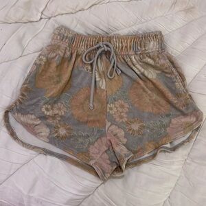 Flower pj shorts XS